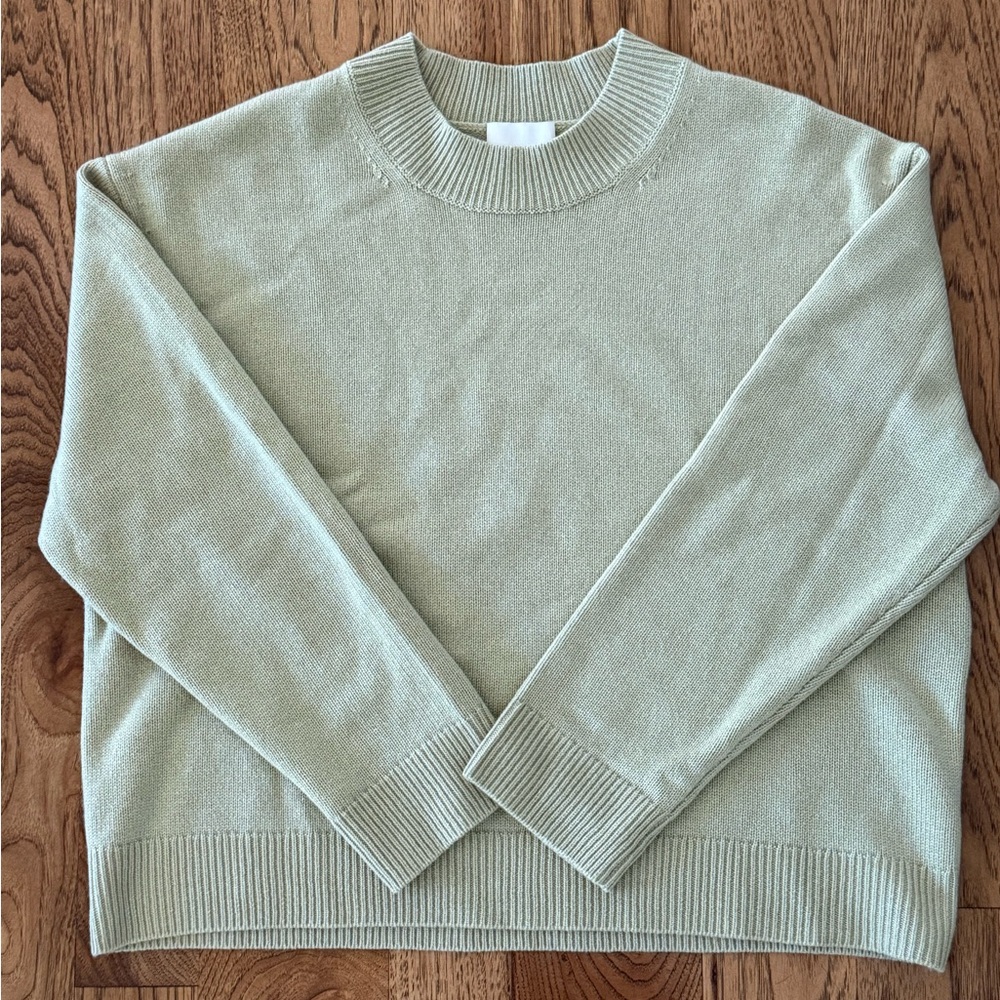 TWP pale green cashmere sweater women’s L